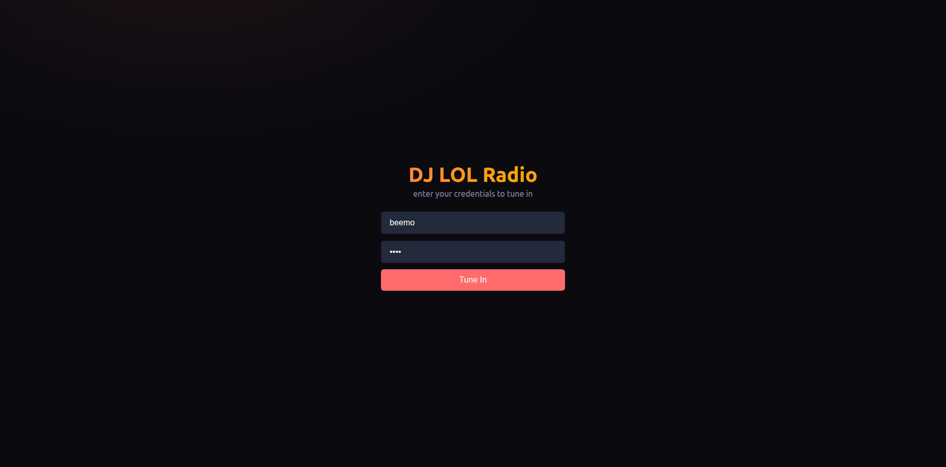 Login
